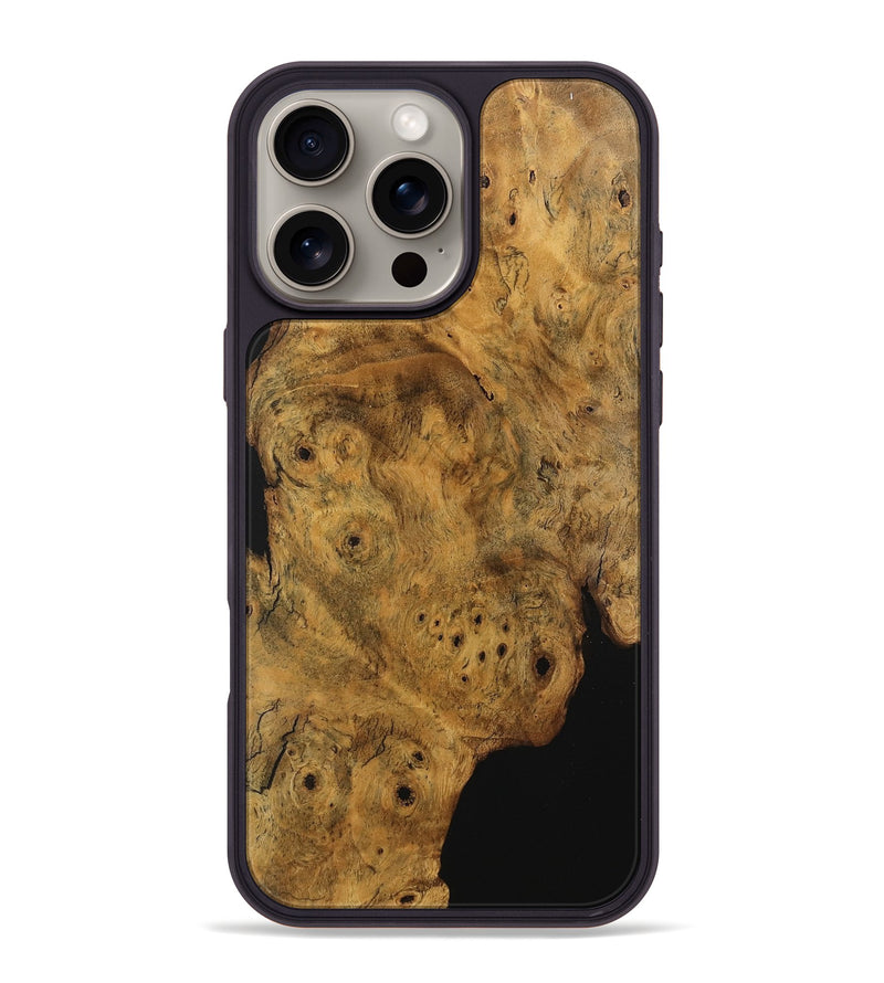 iPhone 16 Pro Max Wood Phone Case - Jerri (Wood Burl, 745984)