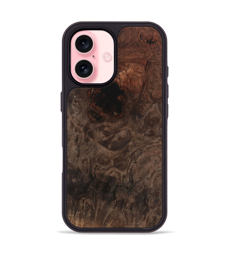 iPhone 16 Wood Phone Case - Keegan (Wood Burl, 745985)