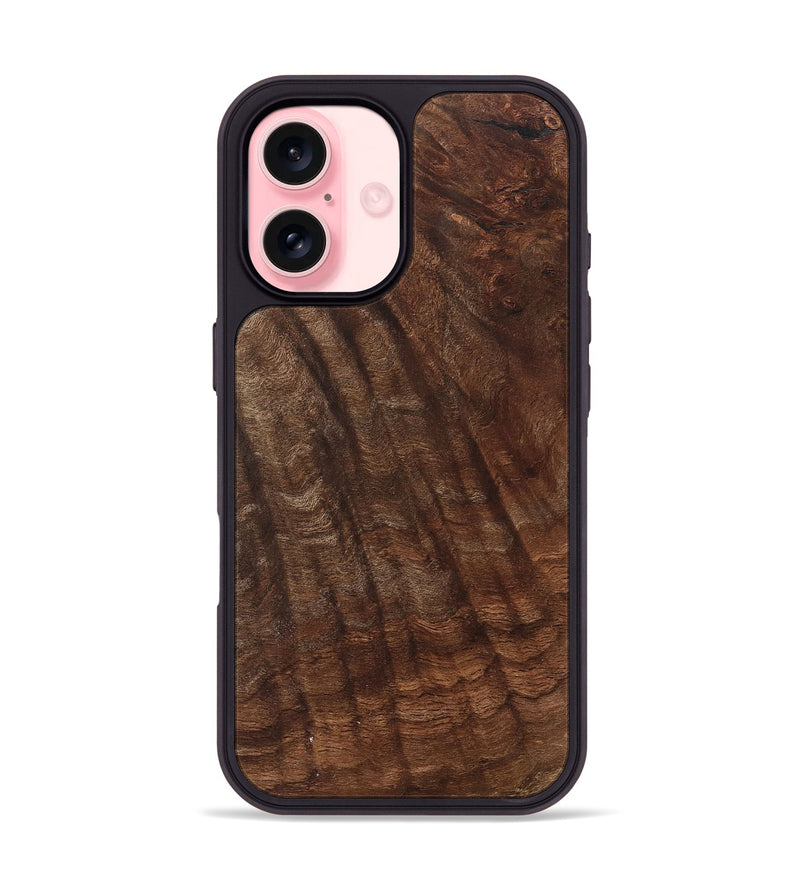 iPhone 16 Wood Phone Case - Delaney (Wood Burl, 745986)