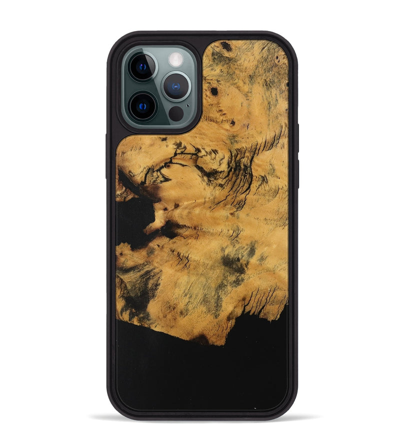 iPhone 12 Pro Max Wood Phone Case - Avyaan (Wood Burl, 745990)