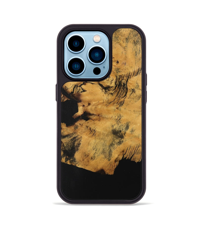 iPhone 14 Pro Wood Phone Case - Avyaan (Wood Burl, 745990)