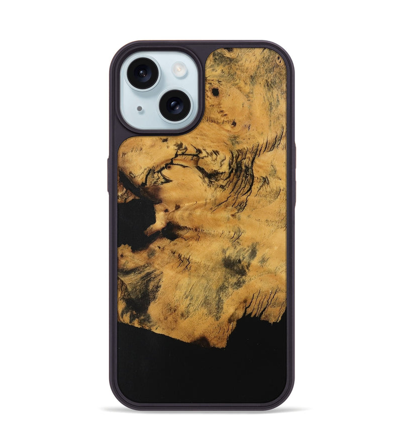 iPhone 15 Wood Phone Case - Avyaan (Wood Burl, 745990)