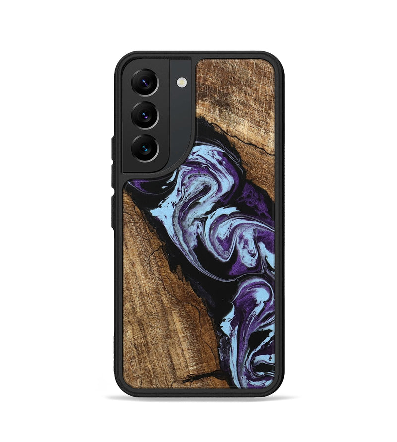 Galaxy S22 Wood Phone Case - Royce (Purple, 745994)