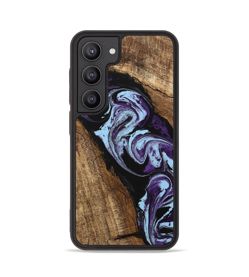 Galaxy S23 Wood Phone Case - Royce (Purple, 745994)