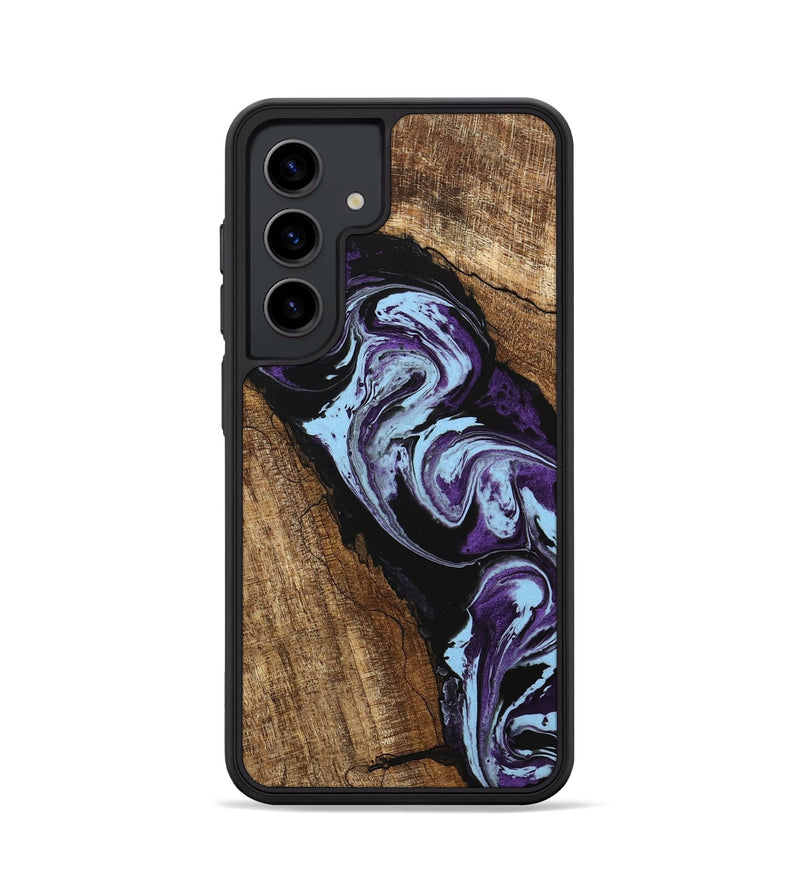 Galaxy S24 Wood Phone Case - Royce (Purple, 745994)