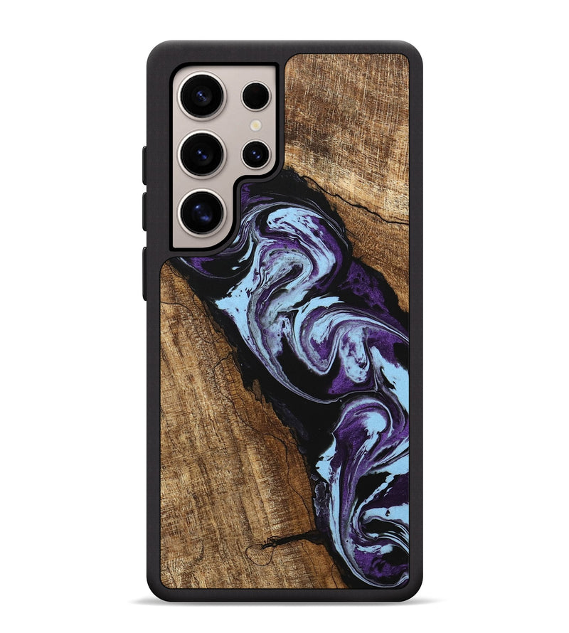 Galaxy S25 Ultra Wood Phone Case - Royce (Purple, 745994)