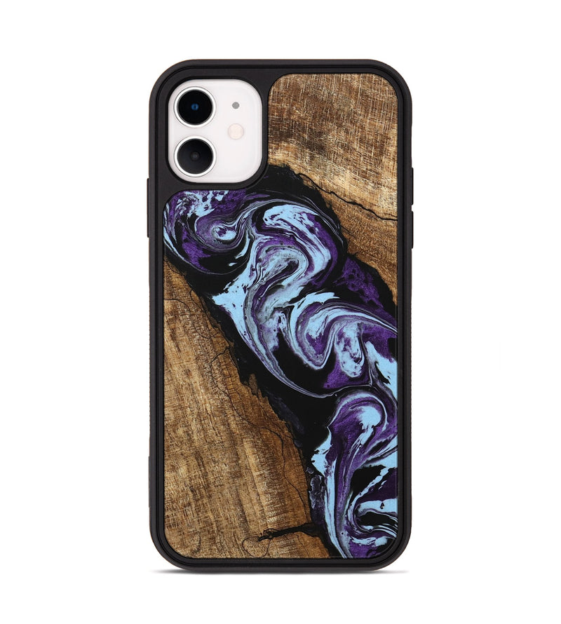 iPhone 11 Wood Phone Case - Royce (Purple, 745994)