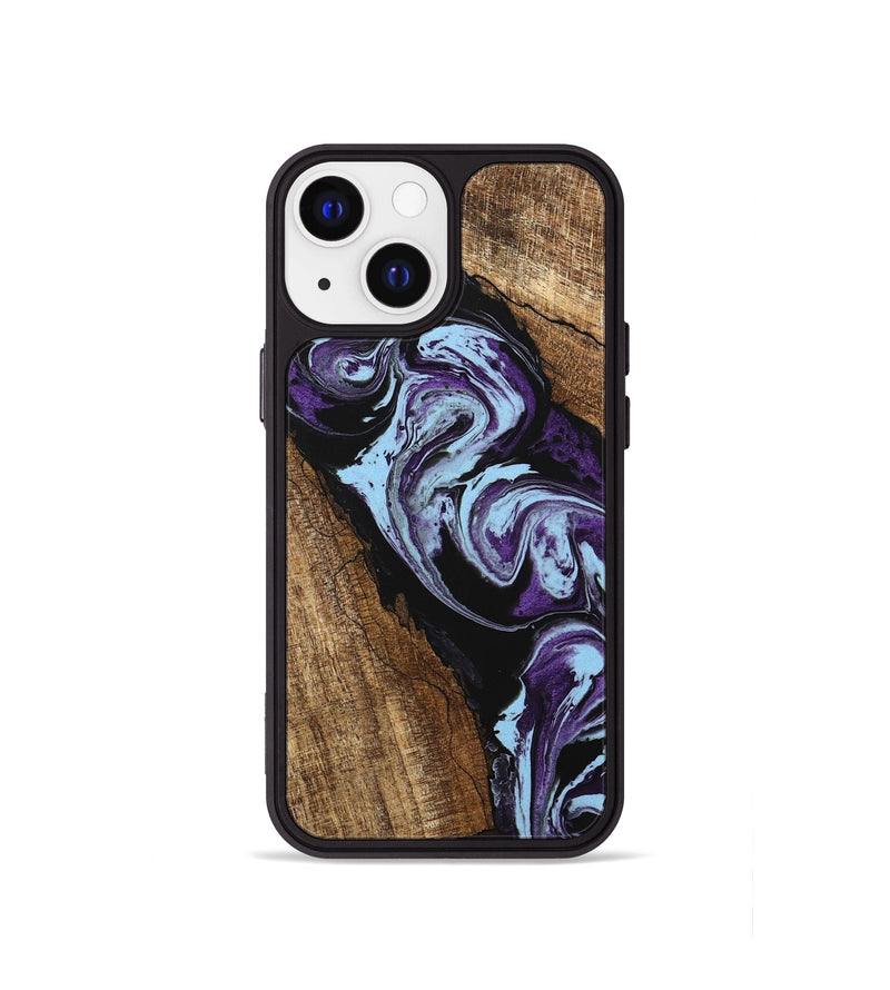 iPhone 13 mini Wood Phone Case - Royce (Purple, 745994)