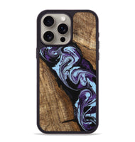 iPhone 15 Pro Max Wood Phone Case - Royce (Purple, 745994)