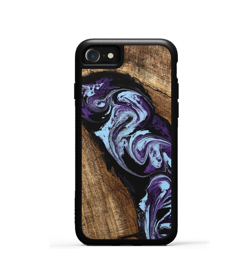 iPhone SE Wood Phone Case - Royce (Purple, 745994)