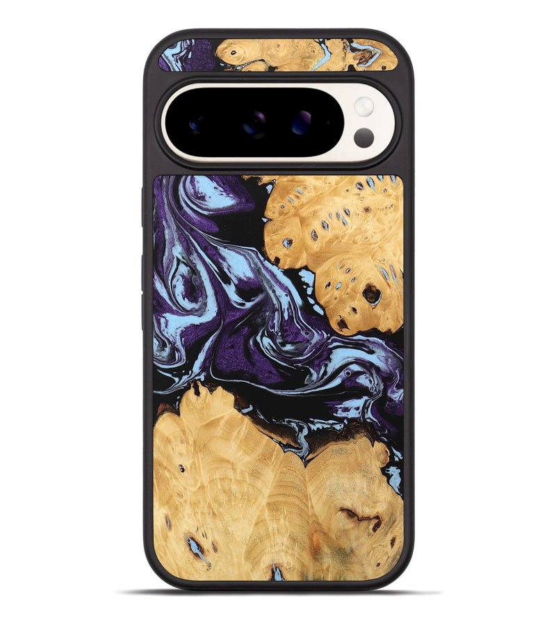 Pixel 9 Pro XL Wood Phone Case - Castiel (Purple, 745996)