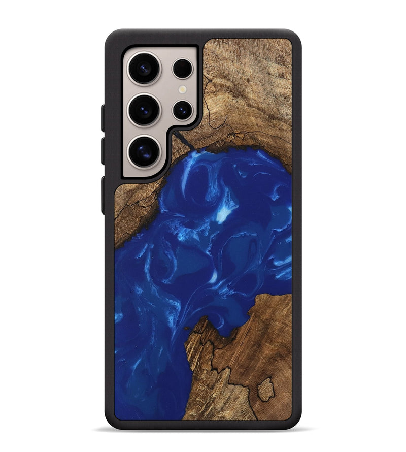 Galaxy S25 Ultra Wood Phone Case - Samir (Blue, 745998)