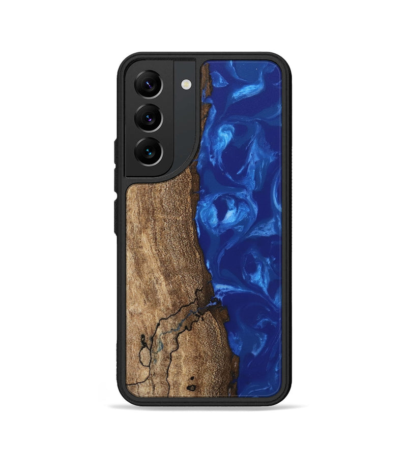 Galaxy S22 Wood Phone Case - Leone (Blue, 745999)