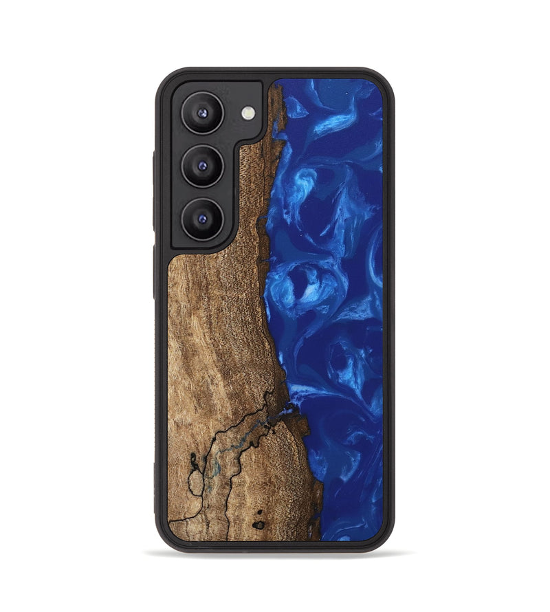 Galaxy S23 Wood Phone Case - Leone (Blue, 745999)