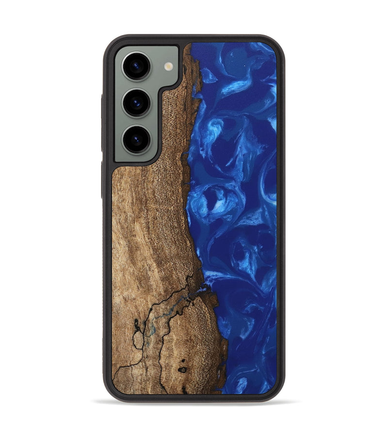 Galaxy S23 Plus Wood Phone Case - Leone (Blue, 745999)