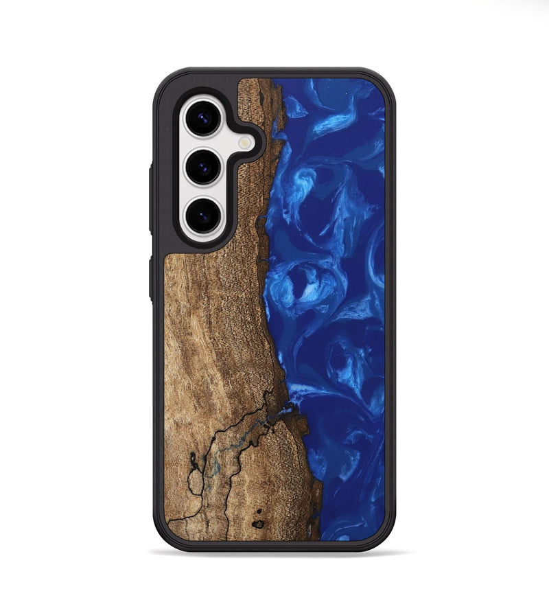 Galaxy S25 Plus Wood Phone Case - Leone (Blue, 745999)