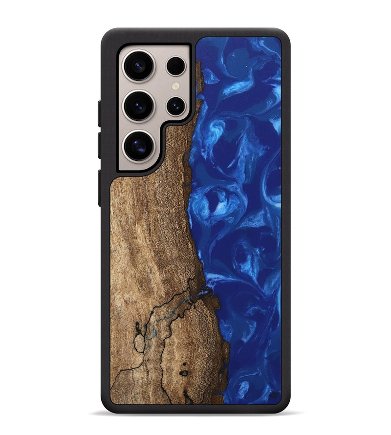 Galaxy S25 Ultra Wood Phone Case - Leone (Blue, 745999)