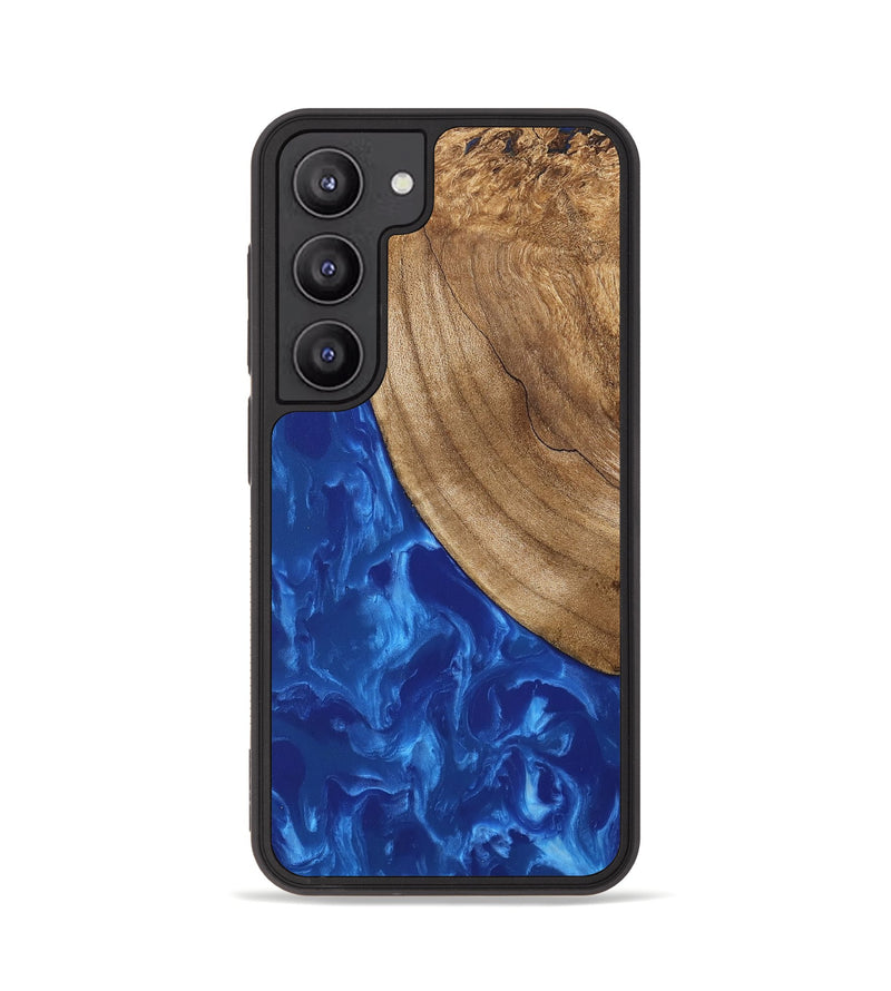 Galaxy S23 Wood Phone Case - Sydnie (Blue, 746001)