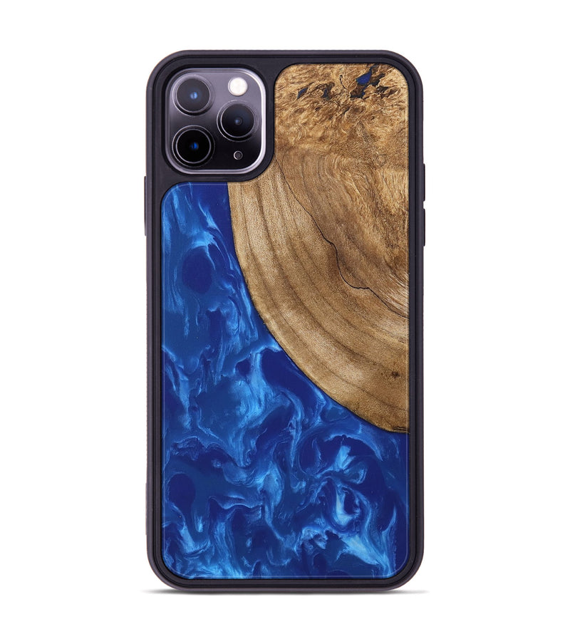 iPhone 11 Pro Max Wood Phone Case - Sydnie (Blue, 746001)