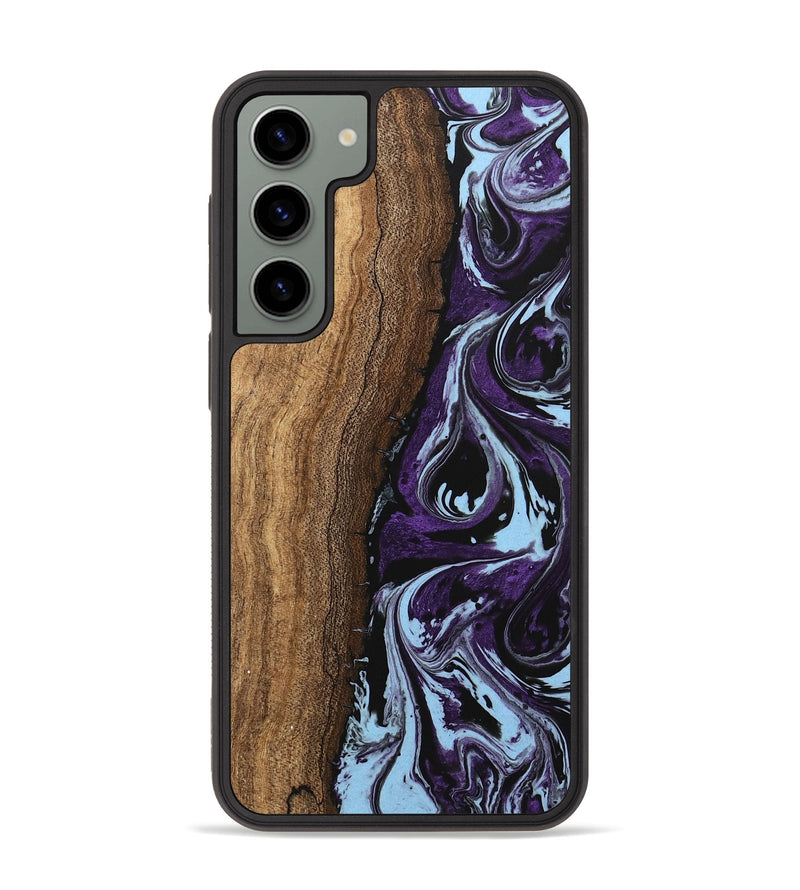 Galaxy S23 Plus Wood Phone Case - Ginger (Purple, 746002)