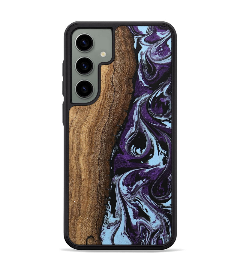 Galaxy S24 Plus Wood Phone Case - Ginger (Purple, 746002)