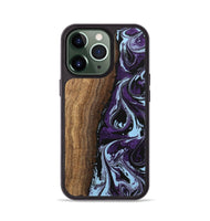 iPhone 13 Pro Wood Phone Case - Ginger (Purple, 746002)