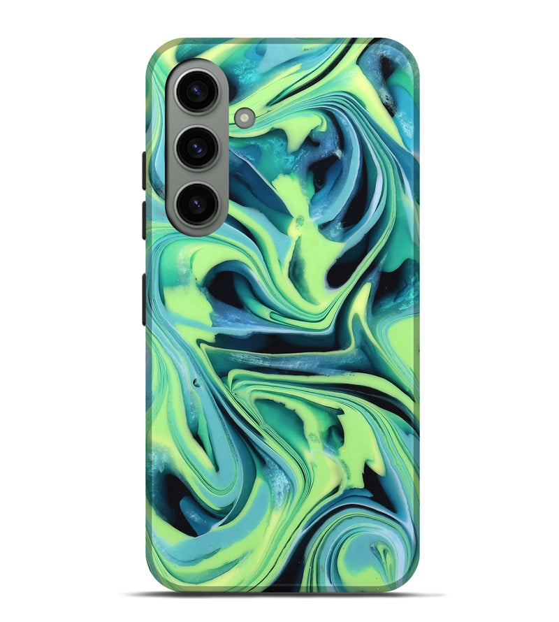 Galaxy S24 Plus ResinArt Live Edge Phone Case - Athena (Green, 746007)