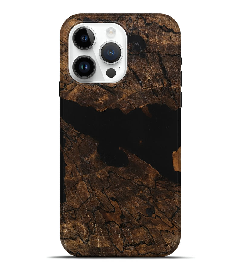 iPhone 15 Pro Max Wood Live Edge Phone Case - Maynard (Wood Burl, 746019)