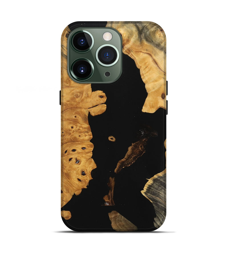 iPhone 13 Pro Wood Live Edge Phone Case - Ara (Wood Burl, 746020)