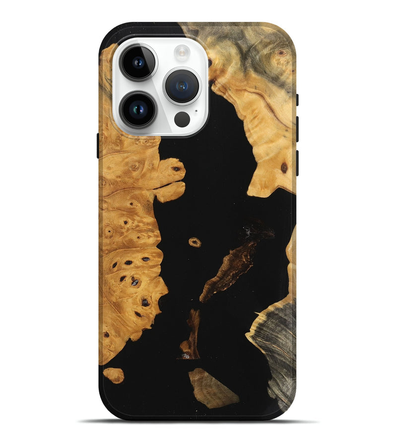 iPhone 15 Pro Max Wood Live Edge Phone Case - Ara (Wood Burl, 746020)