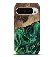 Pixel 9 Pro XL Wood Live Edge Phone Case - West (Green, 746022)