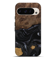 Pixel 9 Pro XL Wood Live Edge Phone Case - Alani (Black & White, 746027)