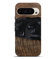 Pixel 9 Pro XL Wood Live Edge Phone Case - Elinor (Black & White, 746029)