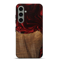 Galaxy S24 Plus Wood Live Edge Phone Case - Bart (Red, 746033)