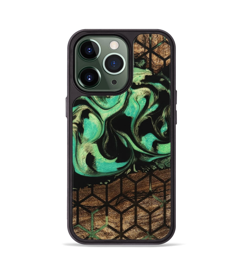 iPhone 13 Pro Wood Phone Case - Seven (Pattern, 746039)