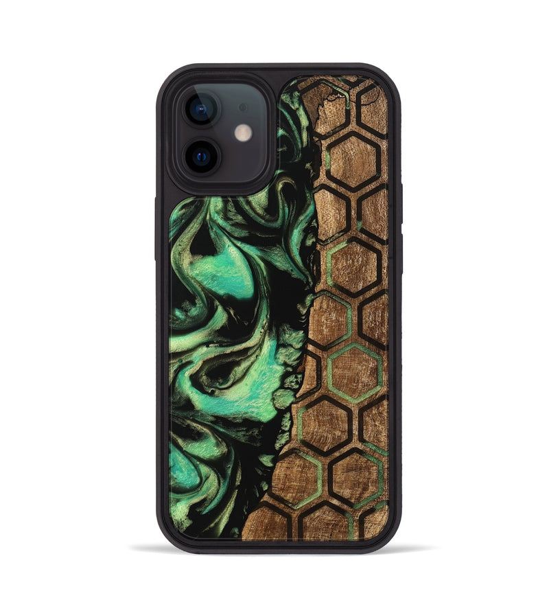 iPhone 12 Wood Phone Case - Lon (Pattern, 746041)