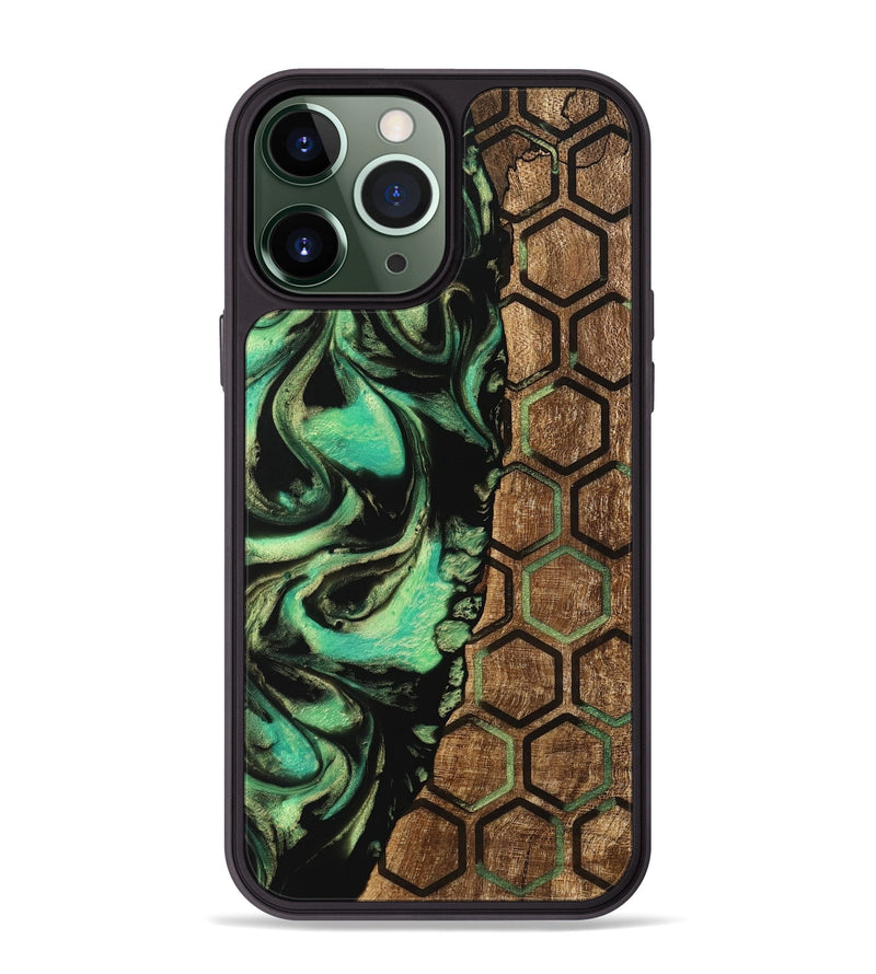 iPhone 13 Pro Max Wood Phone Case - Lon (Pattern, 746041)