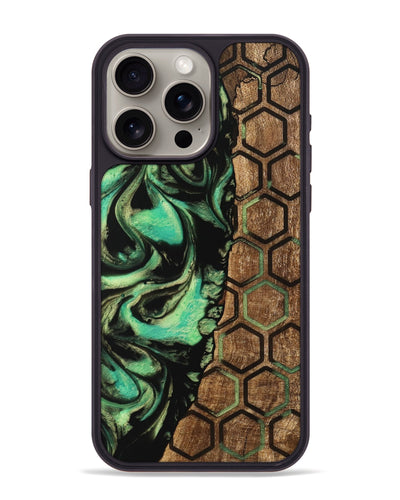 iPhone 15 Pro Max Wood Phone Case - Lon (Pattern, 746041)