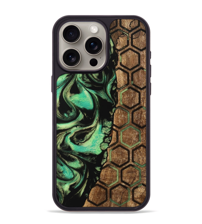 iPhone 15 Pro Max Wood Phone Case - Lon (Pattern, 746041)