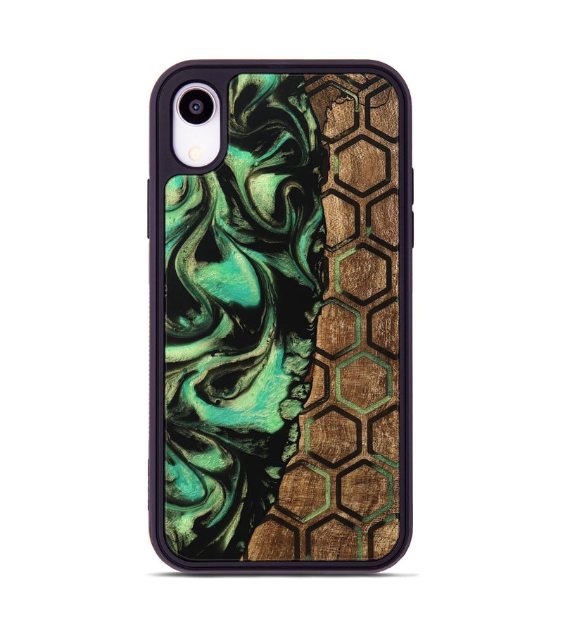 iPhone Xr Wood Phone Case - Lon (Pattern, 746041)