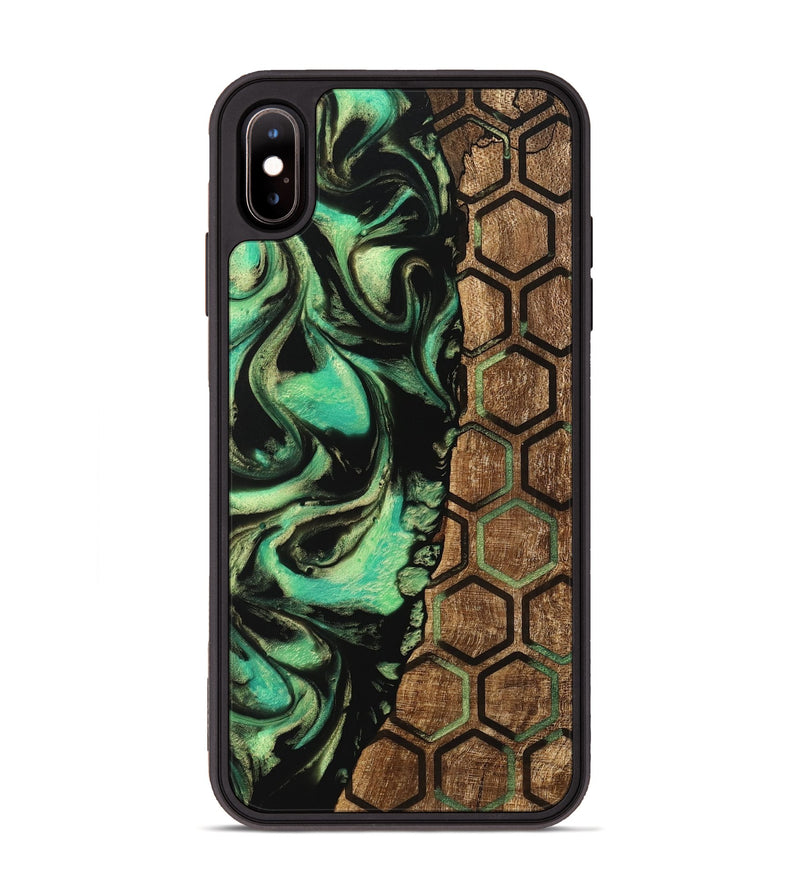 iPhone Xs Max Wood Phone Case - Lon (Pattern, 746041)