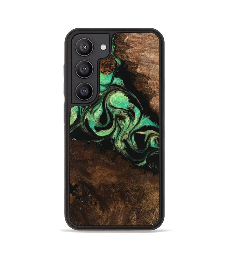 Galaxy S23 Wood Phone Case - Artie (Green, 746042)