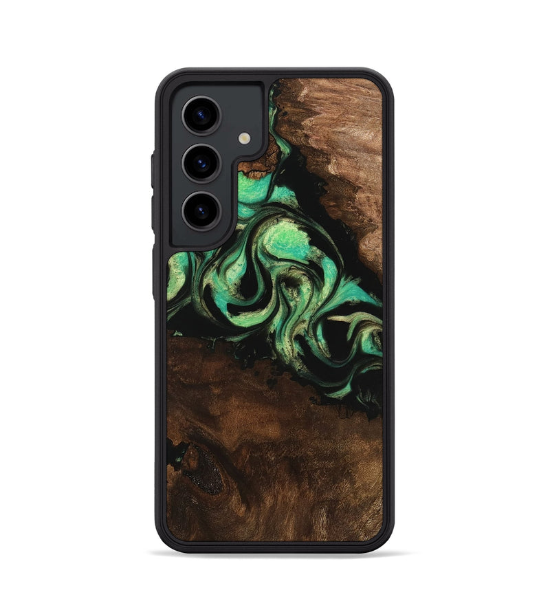 Galaxy S24 Wood Phone Case - Artie (Green, 746042)