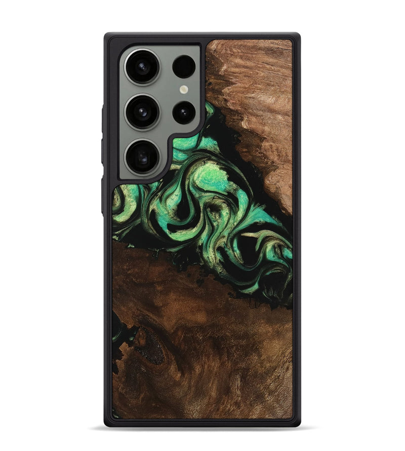 Galaxy S24 Ultra Wood Phone Case - Artie (Green, 746042)