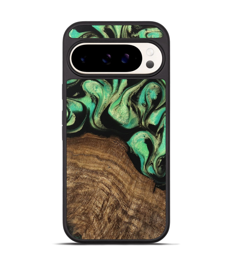 Pixel 9 Wood Phone Case - Jayda (Green, 746043)