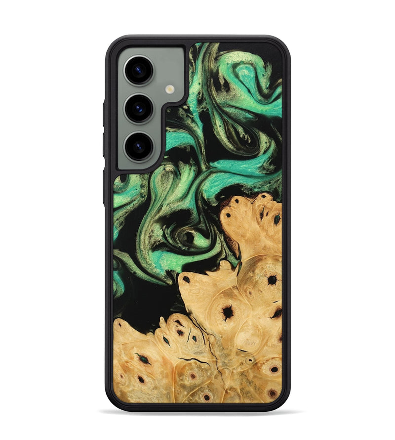 Galaxy S24 Plus Wood Phone Case - Khai (Green, 746047)