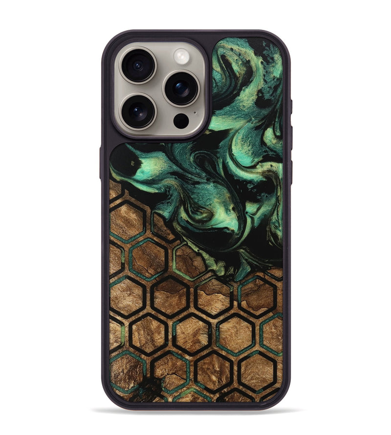 iPhone 15 Pro Max Wood Phone Case - Xiomara (Pattern, 746048)