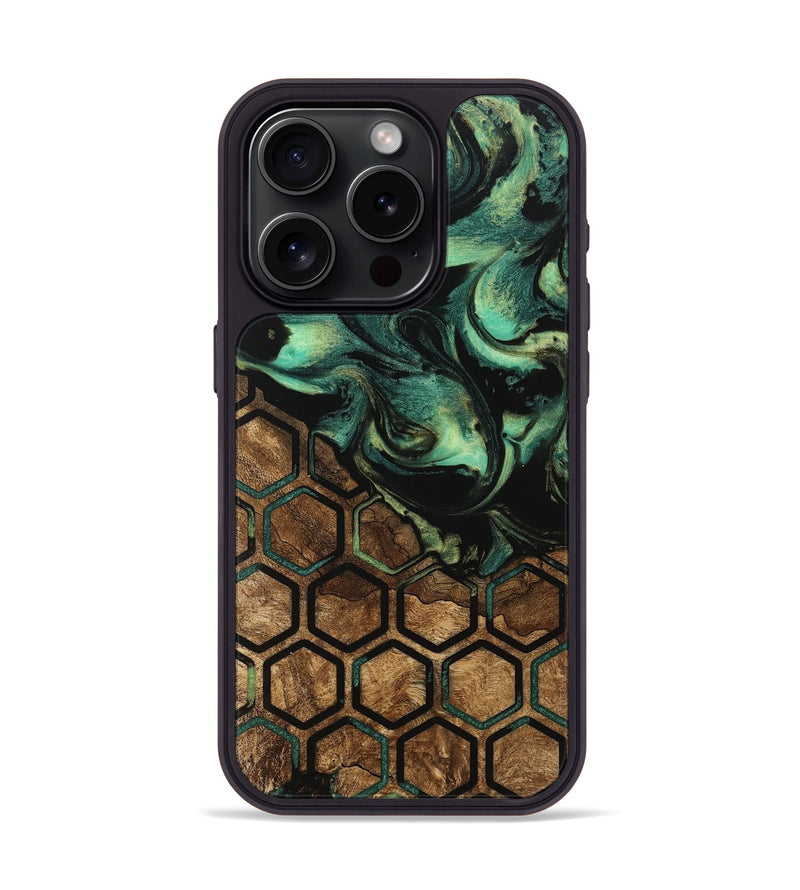 iPhone 15 Pro Wood Phone Case - Xiomara (Pattern, 746048)