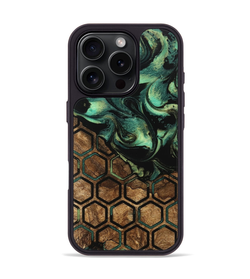 iPhone 16 Pro Wood Phone Case - Xiomara (Pattern, 746048)