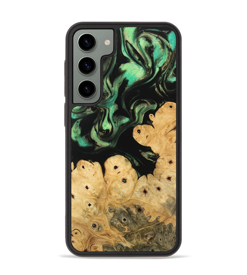 Galaxy S23 Plus Wood Phone Case - Robb (Green, 746049)